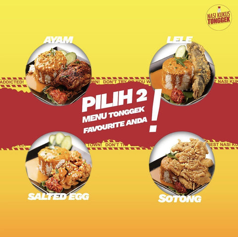 NASI KUKUS TONGGEK
